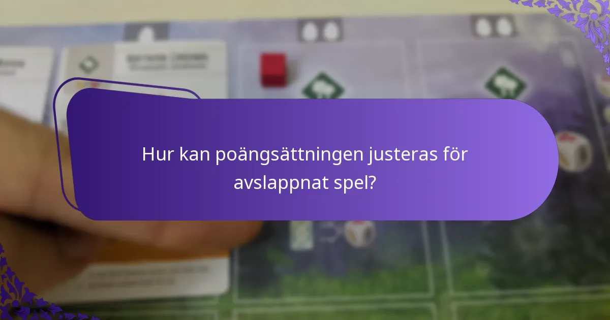 Hur påverkar husregler poängsättningen i spel?