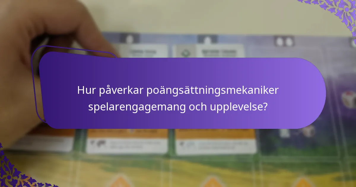 Vilka variationer finns det i poängsystem över olika tidsbegränsade spel?