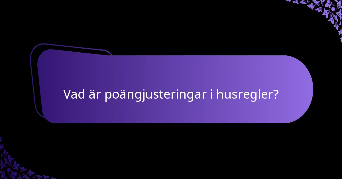 Vad är spelarpreferenser i poängsystem?