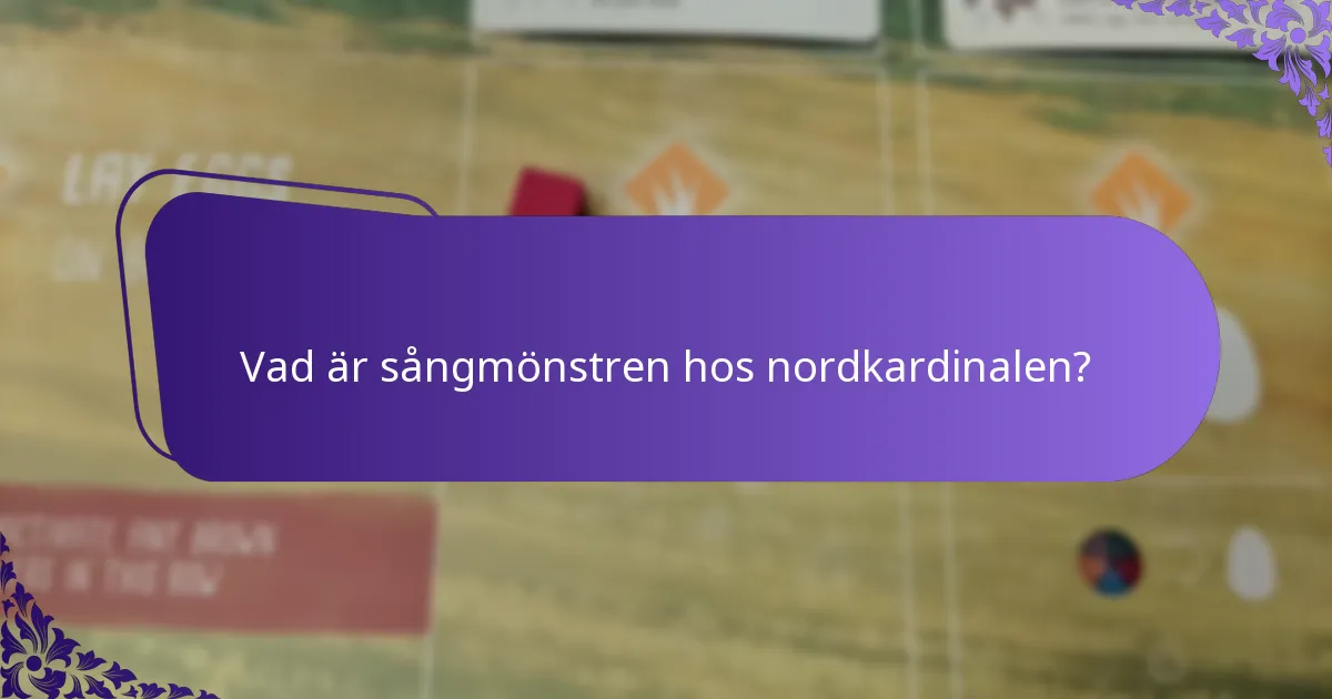 Hur häckar nordkardinaler?